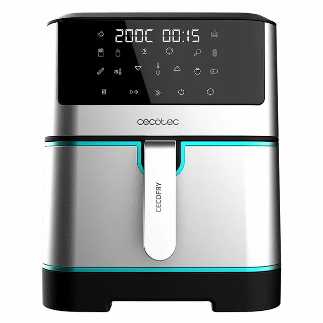 Friteuse à Air Cecotec Cecofry Supreme 8000 1800 W 8 L, 10 Menus, Technologie Perfect Cook, Commande Tactile