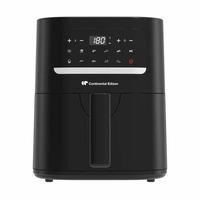 "Friteuse à Air Continental Edison Noir 1400 W 1200-1400 W 4,5 L"