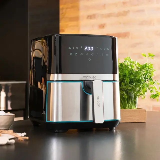 "Friteuse à Air Cecotec Cecofry Full Inox 5500 Pro 1700 W 5,5 L"