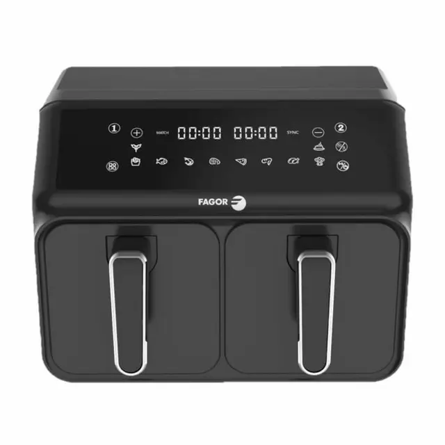 "Friteuse à Air Fagor FG2X4L Noir noir 2200 W 8 L"
