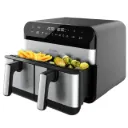 "Friteuse à Air Cecotec Cecofry Advance 9000 Inox 2800 W 9 L 2 x 4,5 L"