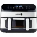Friteuse à Air Fagor Fgf10 2400 W, 10 L, cuve 2en1 amovible, séparateur amovible, grille, Noir