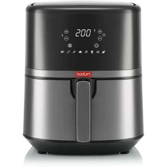 Friteuse à Air Bodum MELIOR Noir 1500 W 4,5 L, Panneau de commande numérique, 1 tiroir