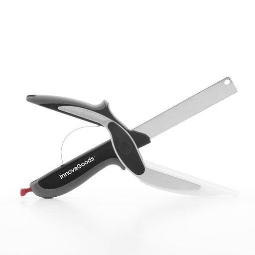 Coltello a forbice con mini tagliere integrato Scible InnovaGoods