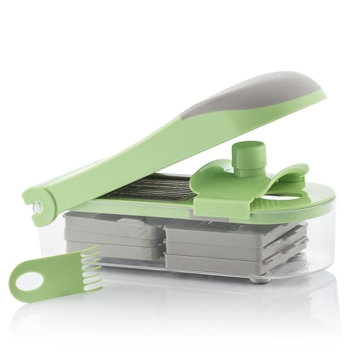 Tagliaverdure, grattugia e mandolina con ricette e accessori 7 in 1 Choppie Expert InnovaGoods