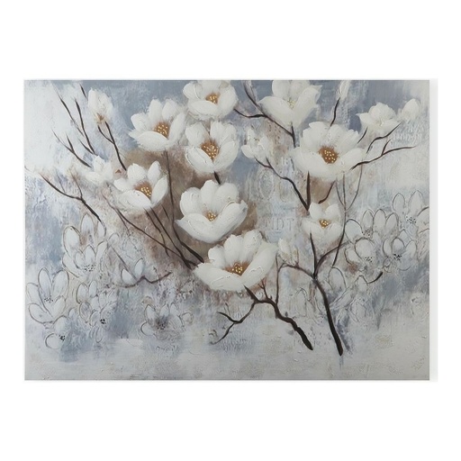 Cornice in tela Fiori (2,8 x 90 x 120 cm)