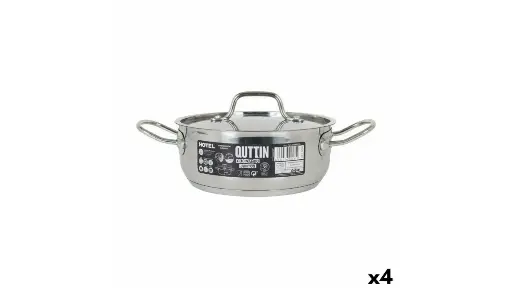 Casserole avec Couvercle Quttin Hotel Acier