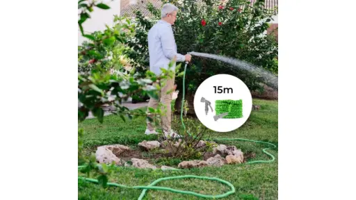 Tuyau d’Arrosage Extensible Hoostend InnovaGoods 15 m 